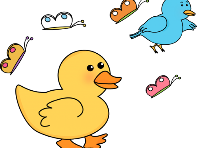 Spring Clipart Duck - Spring Clipart (640x480)