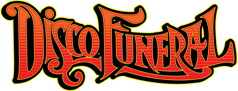 Disco Funeral Logo - Illustration (800x308)
