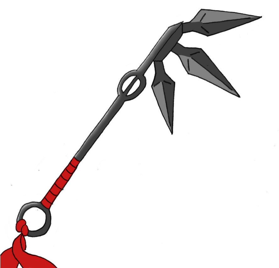 Kunai Vector File - Naruto Keyblade (900x869)