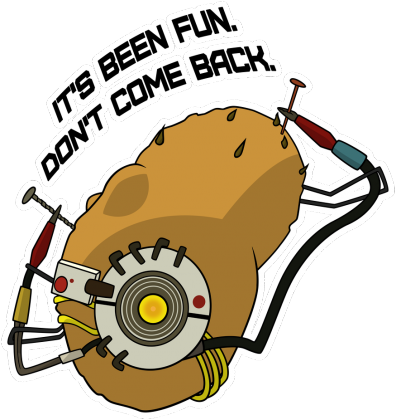 Potato Glados - Potato Glados (396x420)