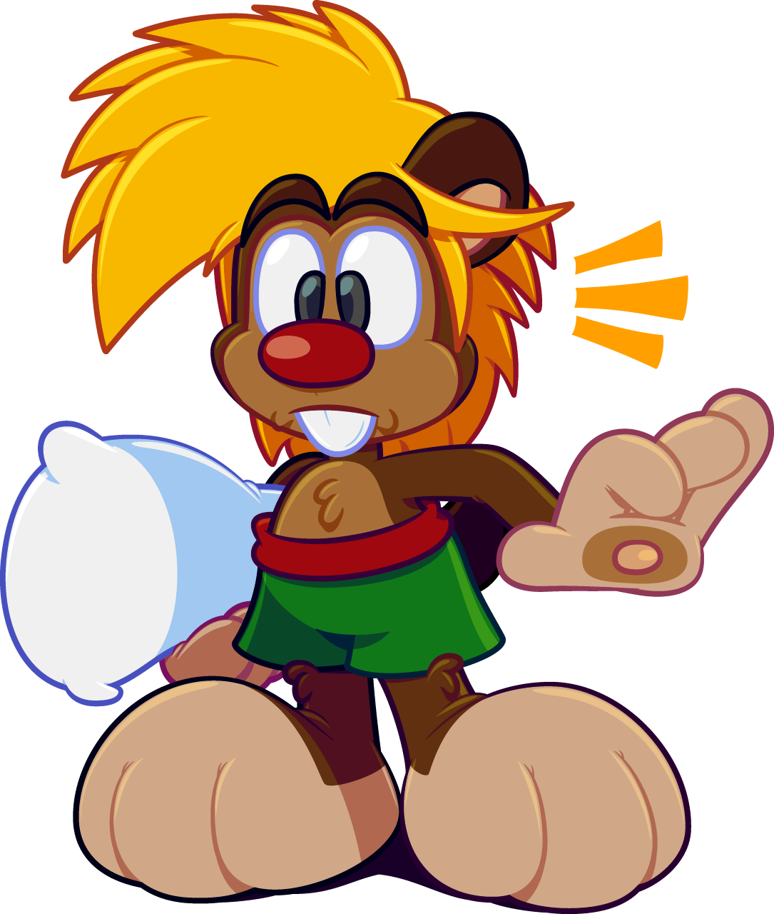 Pjed Gopher - Cartoon (1085x1280)