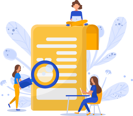 Candidate Assessment Vector Graphic - Job (453x395)