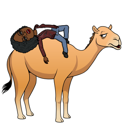 Main Menu - Bitmoji Camel (398x398)