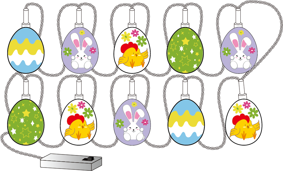 Led 10 Lights String Light - Led 10 Lights String Light (952x608)