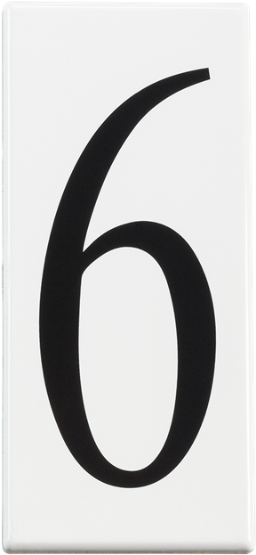 Kichler Address Light Number 6 Panel - Sign (900x675)