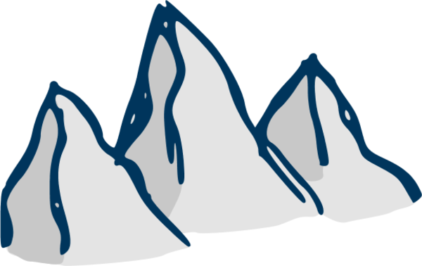 Large Medium Thumb - Mountains Clipart (600x378)