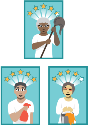 Discover Great Cleaners - Cartoon (480x480)