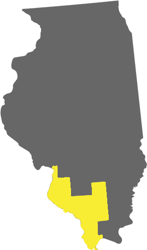 Il-12 - Illinois State Shape Black (500x500)