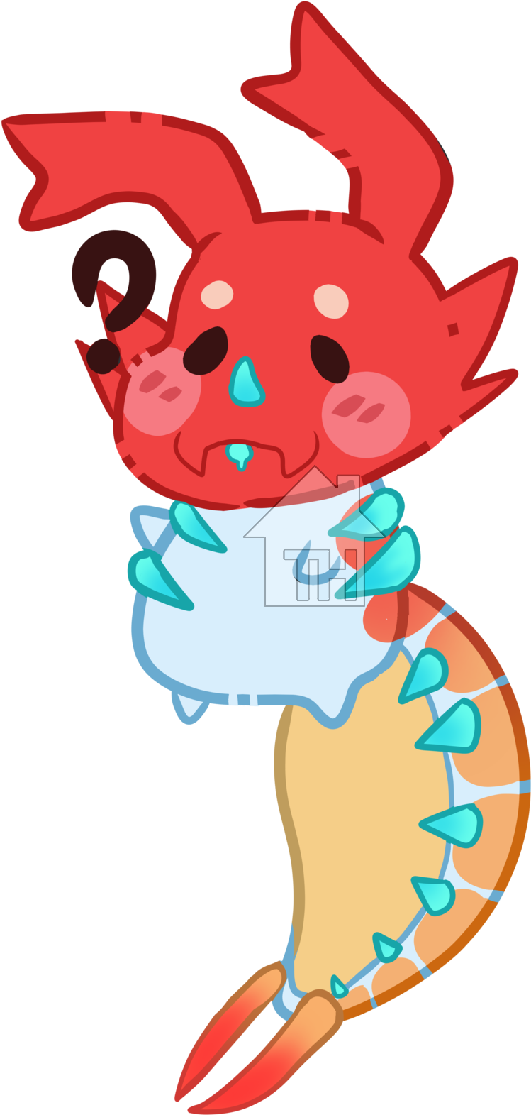 Samurai Cham On Toyhouse - Cartoon (1024x1707)