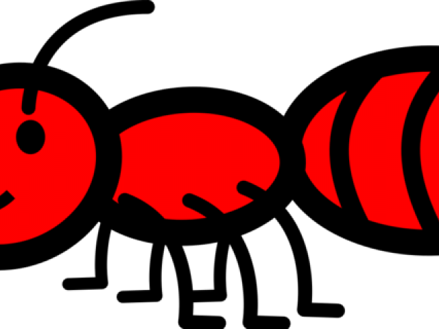 Red Ant Clipart (640x480)