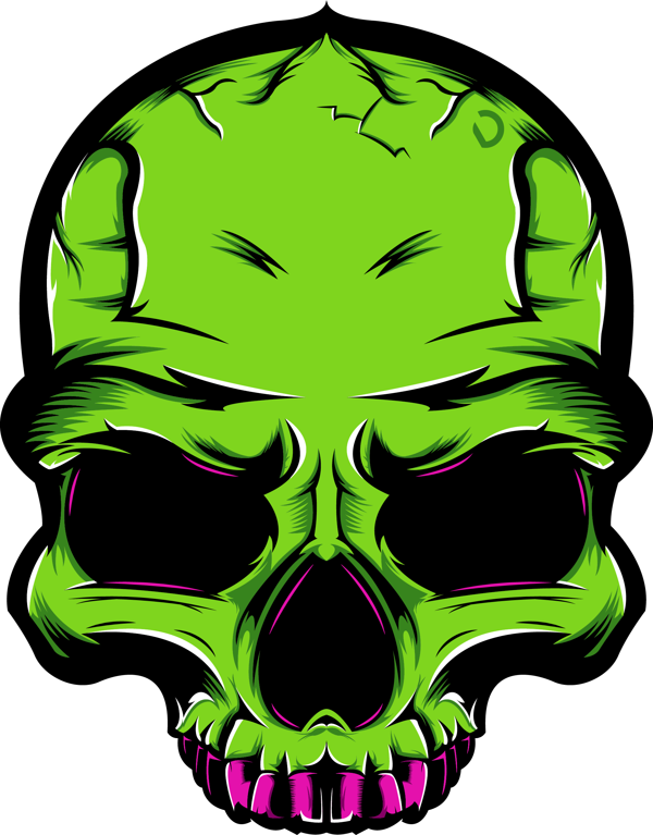 600 X 767 2 - Skull (600x767)