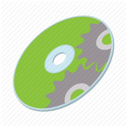 Compact Disk Clipart Computer Cd - Compact Disc Cartoon (512x512)