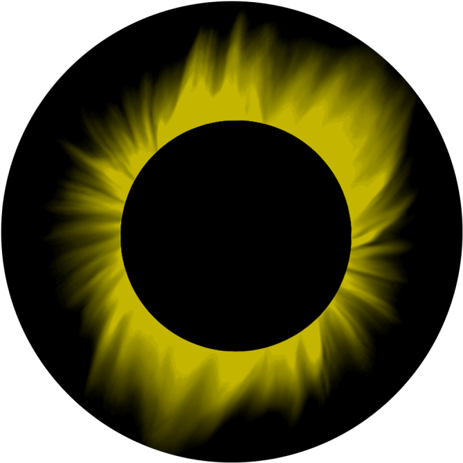 Solar Eclipse Transparent Transparent Background - Circle (800x800)
