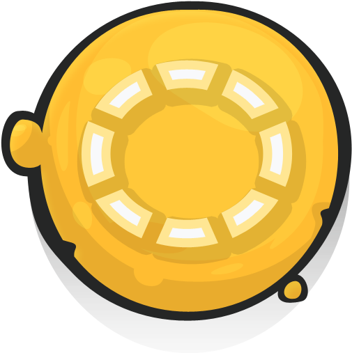 Selection Elliptical Icon - Orange Button Exit Png (512x512)