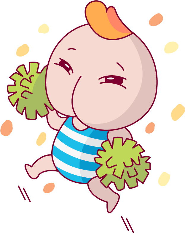 Bboy Messages Sticker-5 - Cartoon (859x859)