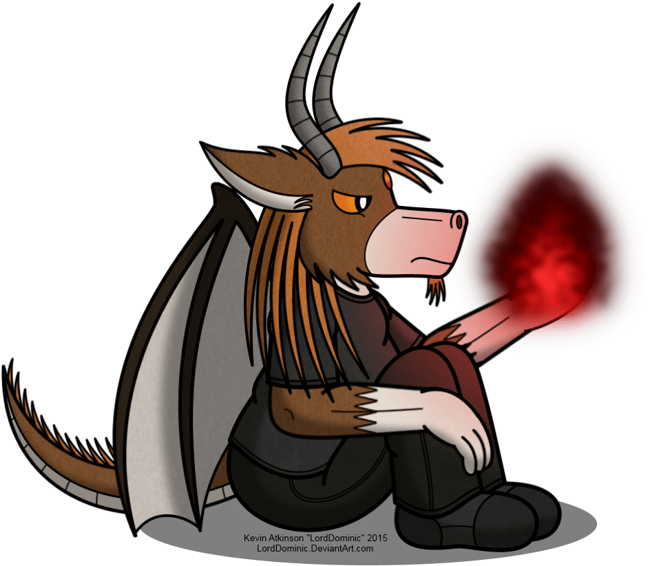 Dark Fire Lorddominic Deviantart - Cartoon (950x850)