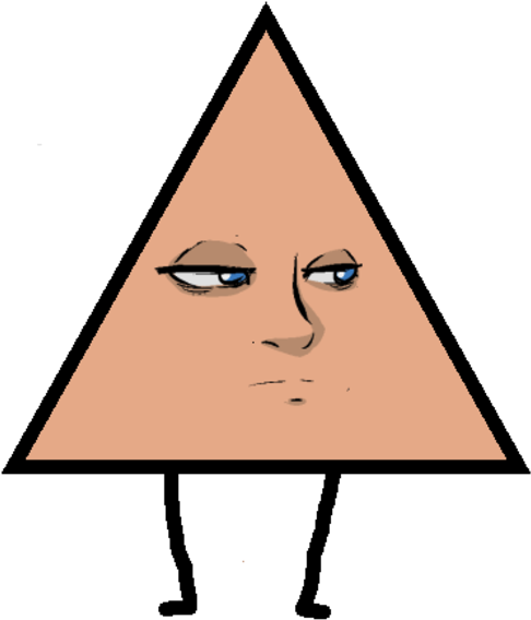 A Triangle With Veronica - Triangular Theory Of Love (600x610)