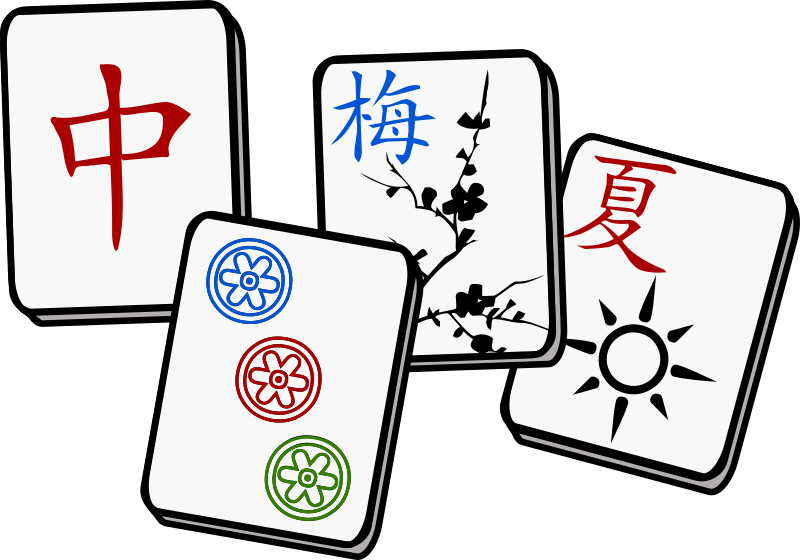 Medium Image - Clipart Mah Jongg (800x560)
