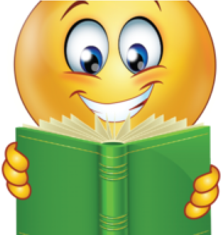 Smiley Clipart Study - Studying Emoji Transparent (640x480)