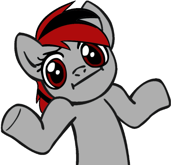 Shrugging Emoticon - Dont Mention (600x586)