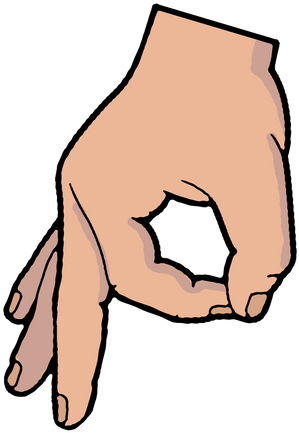 Circle Game Transparent - Cartoon Hand Circle Game (700x700)