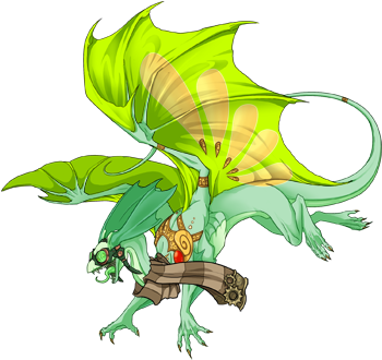 Radioactive - Flight Rising Skin Ice (350x350)