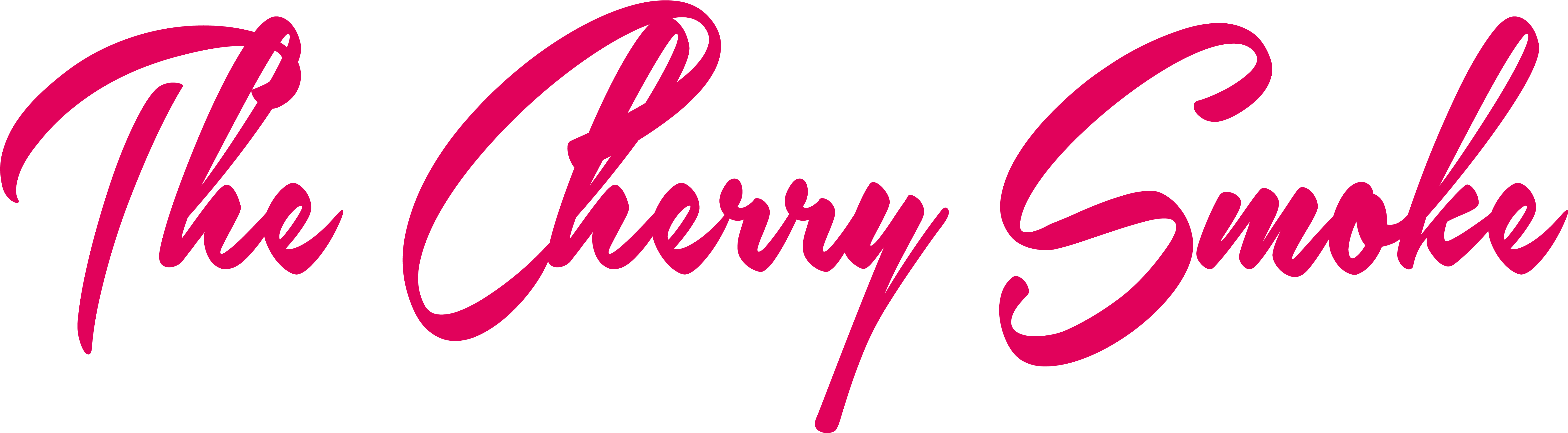 The Cherry Smoke - Calligraphy (6699x1997)