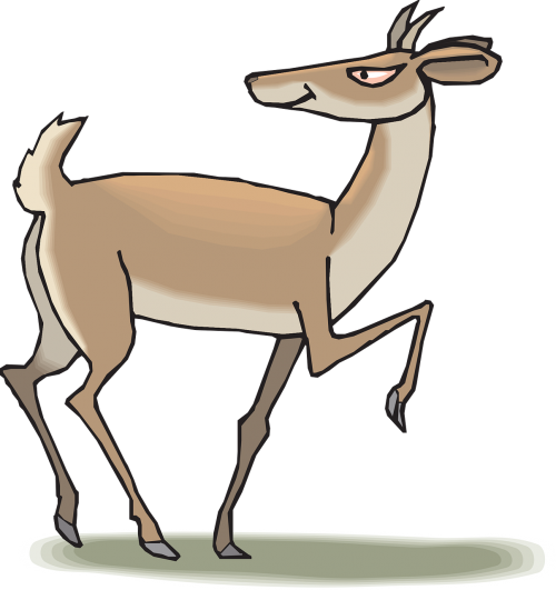 Evil Deer Transparent (500x531)