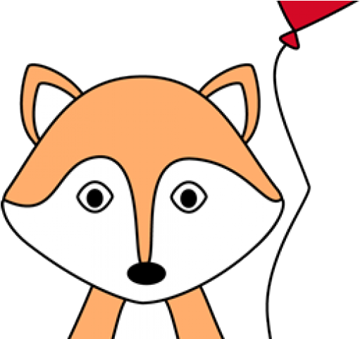 Arctic Fox Clipart Traceable - Valentine Fox (640x480)