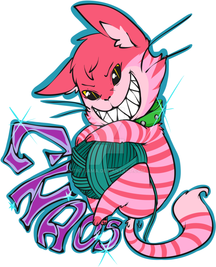 Chaos Kitty By - Cartoon (806x992)