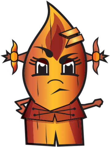 Fire - Cartoon (500x500)