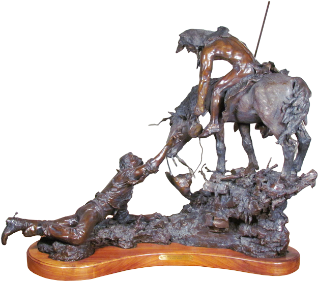 Maher Morocos Bronze - Statue (636x560)