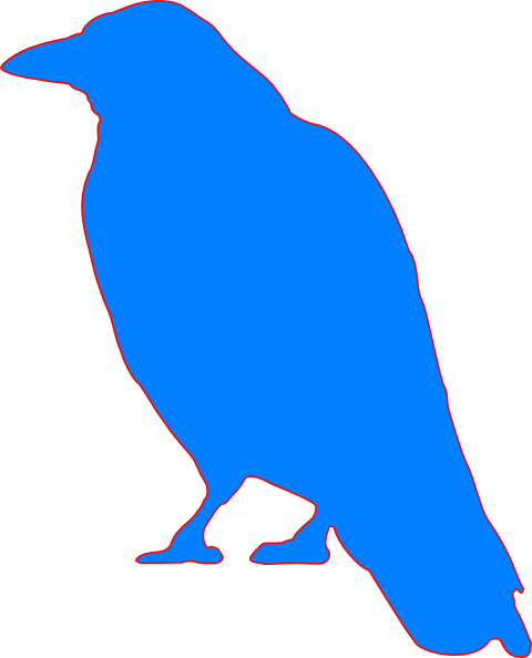 Crow Silhouette (480x594)