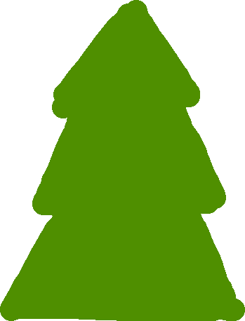 Drawing - Drawing - Christmas Tree (349x458)