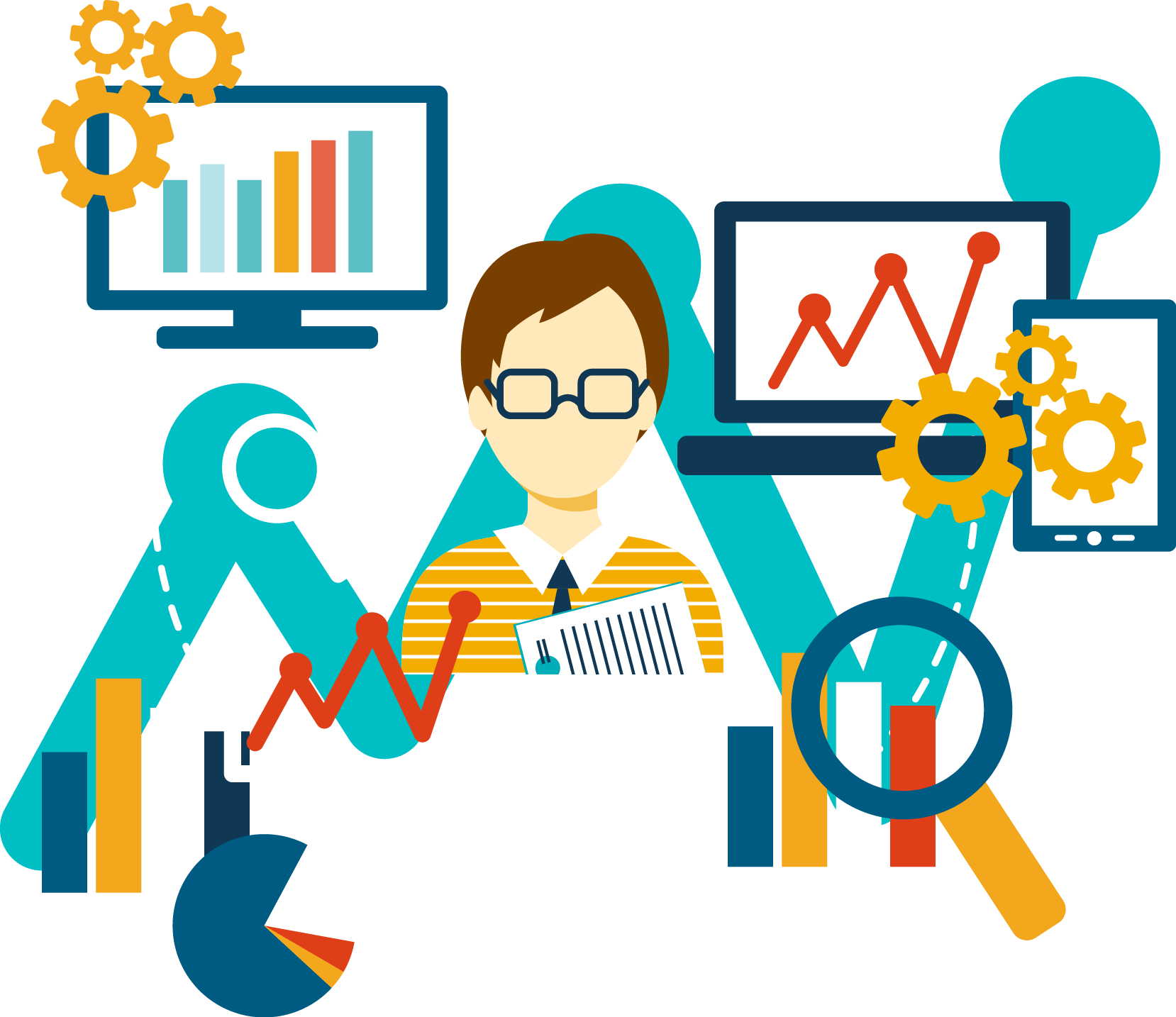 Our Real Time Data Intelligence Solution Helps Client - Big Data Fondo Transparente (1658x1434)