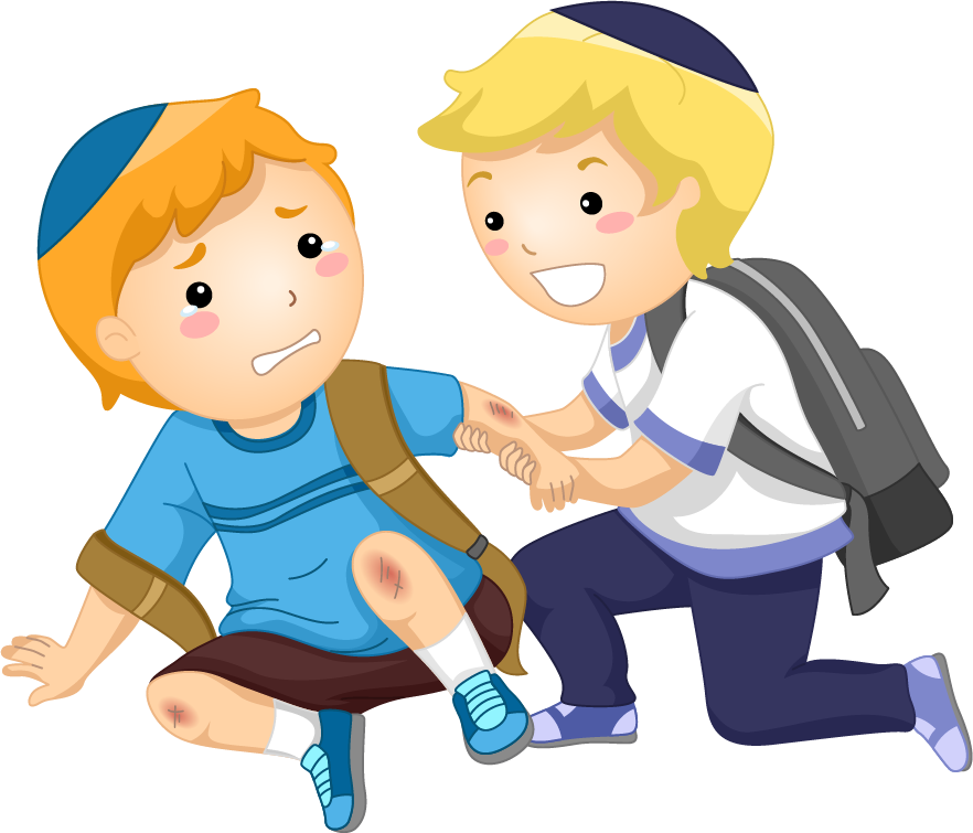 Kids Helping Cartoon (882x755)