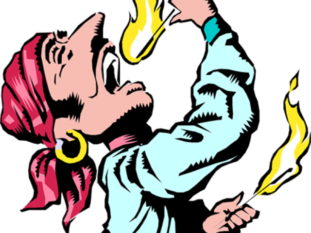 Circus Fire Eater Clipart (640x480)