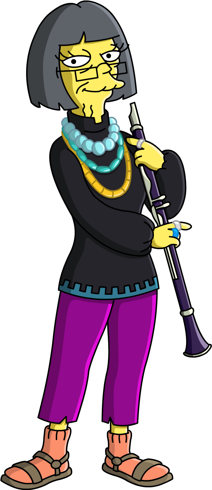 Tapped Outedit - Agnes Flanders Simpsons (808x1594)