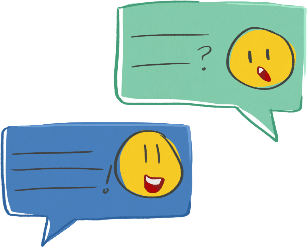 Have Real Conversations - Cartoon (1169x959)