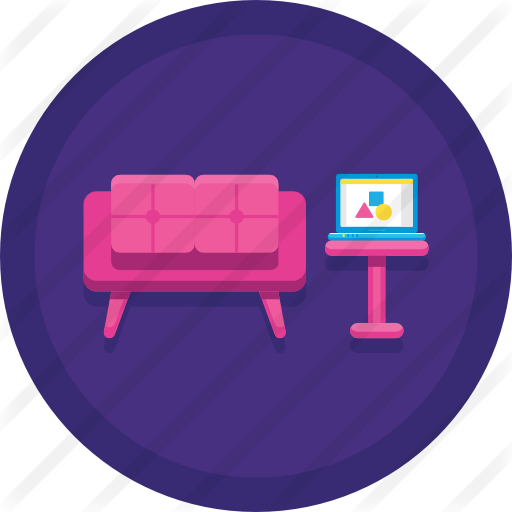 Lounge Free Icon - Bench (512x512)