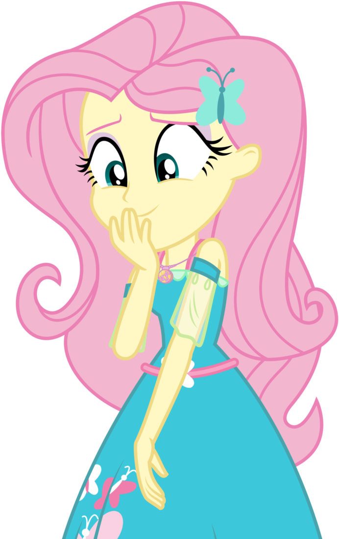 How Charming By Https Www Deviantart Com - Fluttershy Equestria Girls Rollercoaster Of Friendship (715x1117)