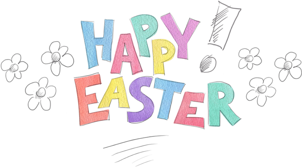 Happy Easter Hand Drawn Challenge Make A Frugal Easter - Happy Easter Hand Drawn Challenge Make A Frugal Easter (1024x599)