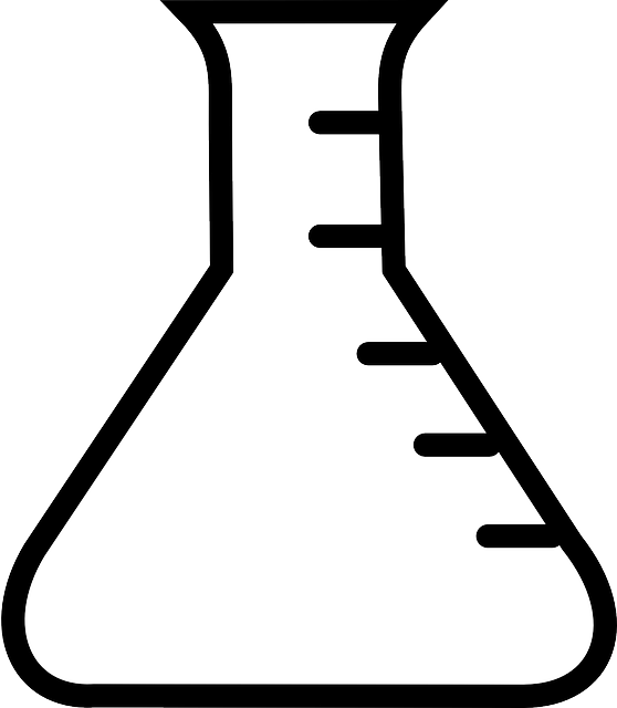 Broken Clipart Flask - Test Tube Empty (558x640)