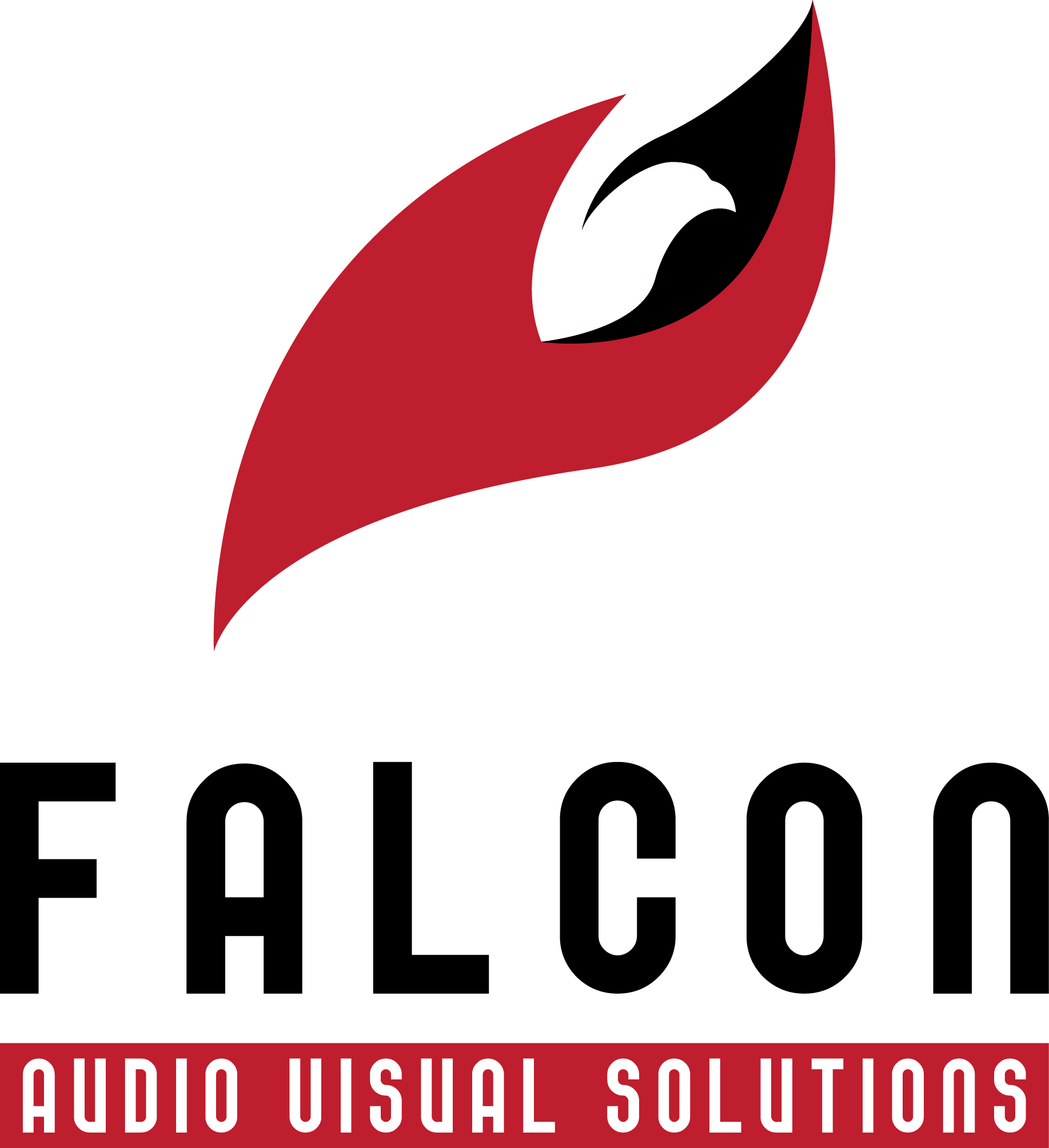 Falcon Audio/visual Solutions - Graphic Design (1835x2008)