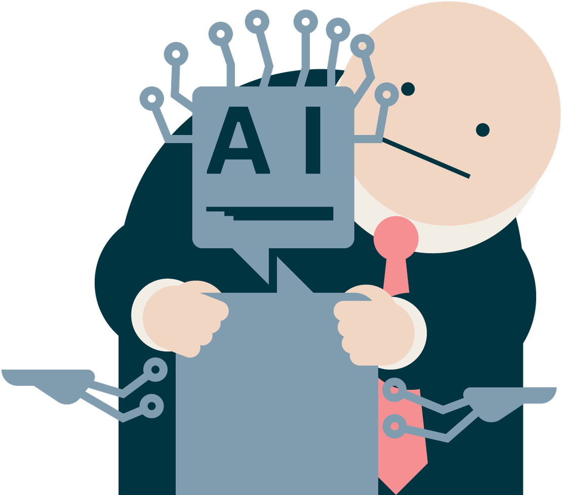 With Ai The Risks Are Too Great - Illustration (1200x1200)
