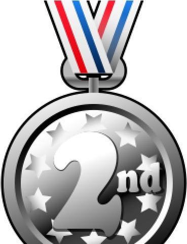 Medals Clipart Second Place - Circle (640x480)
