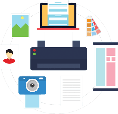 Branding And Design Agency - Printing (407x393)