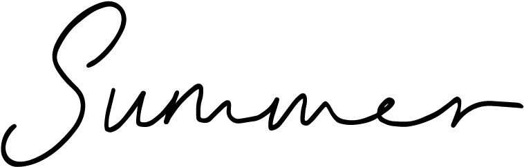 Summer-signature - Calligraphy (838x312)