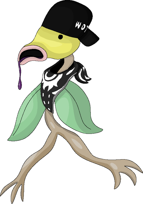 Hidden Ability Intimidate By Hypnodelic - Cartoon (583x829)