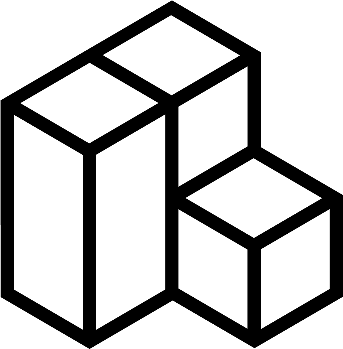 Square 3d Vector (4287x2960)